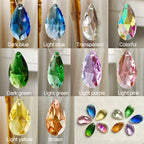 Nyla Colorful Crystal LED Wall Sconce for Bedroom & Living Room