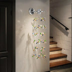 Nyla Colorful Crystal LED Wall Sconce for Bedroom & Living Room